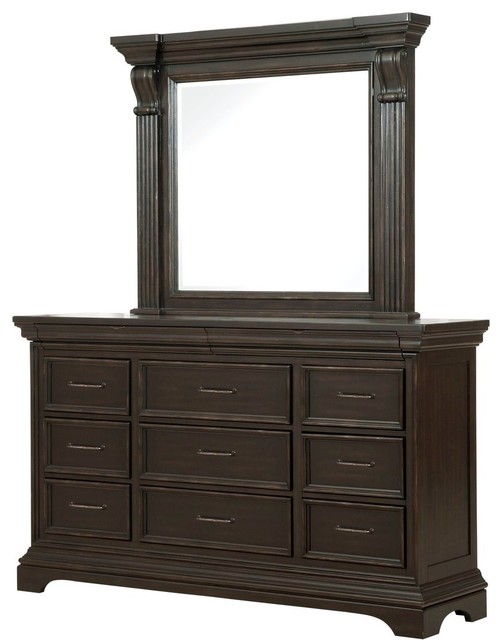 Pulaski Furniture Caldwell Dresser With Mirror