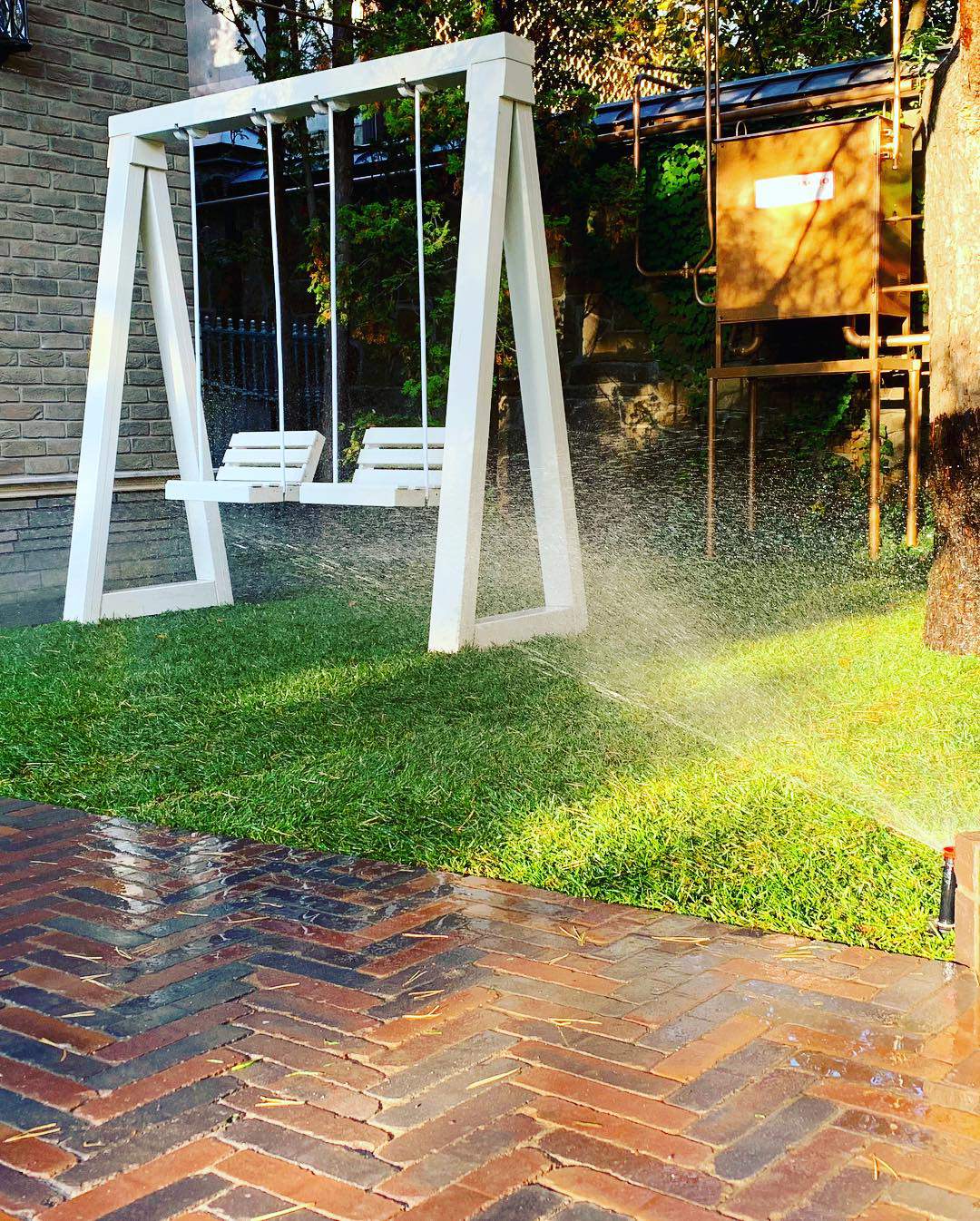 Ландшафт частного участка