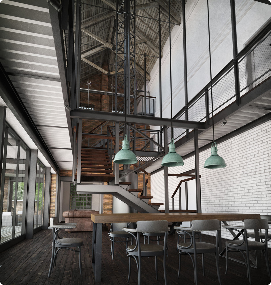 Кирпичный коттедж