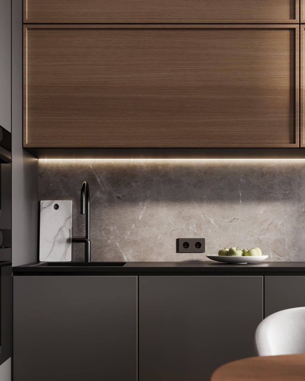 Дизайн-проект 3-х комнатной квартиры для семьи с 4-мя детьми.