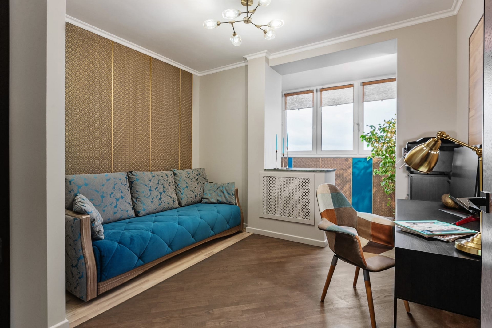 Краска Little Shop of Colors в проекте квартиры от Ярославны Подолицкой