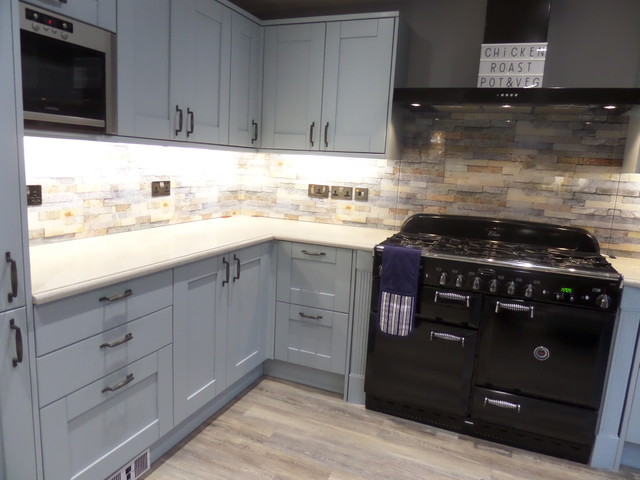Brick Effect industrial-kitchen