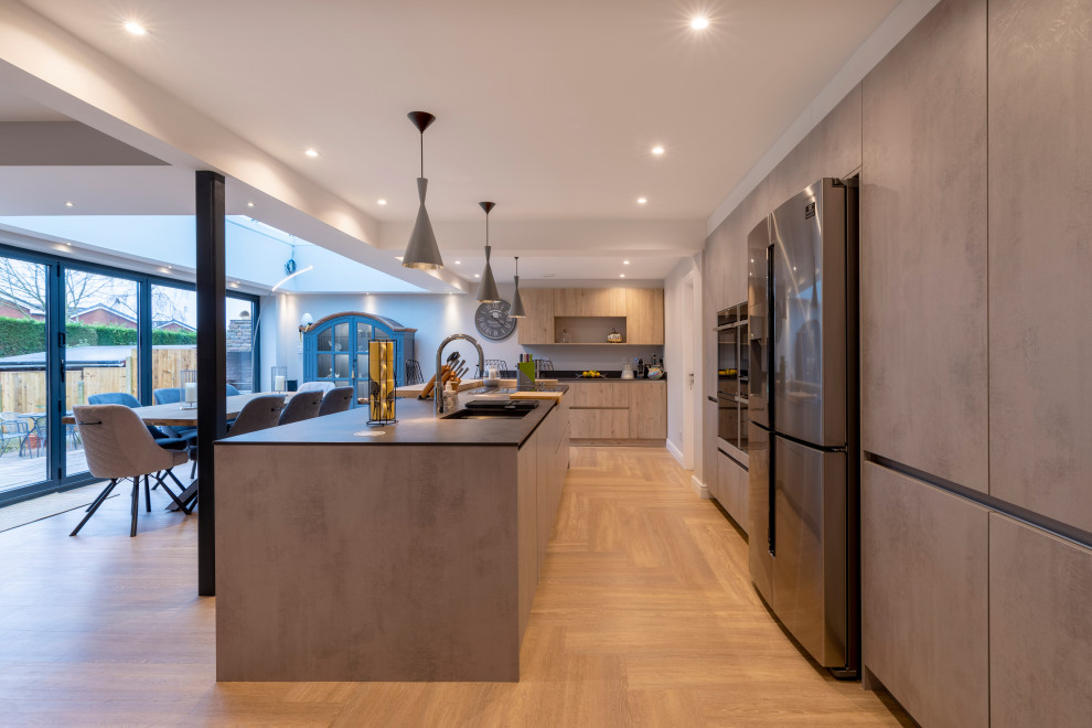 Family Room extension adds huge space to a bungalow