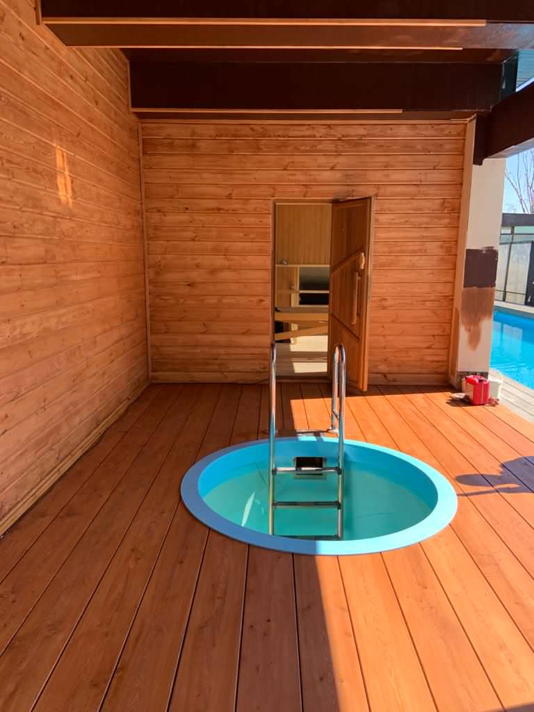 Терраса с купелью