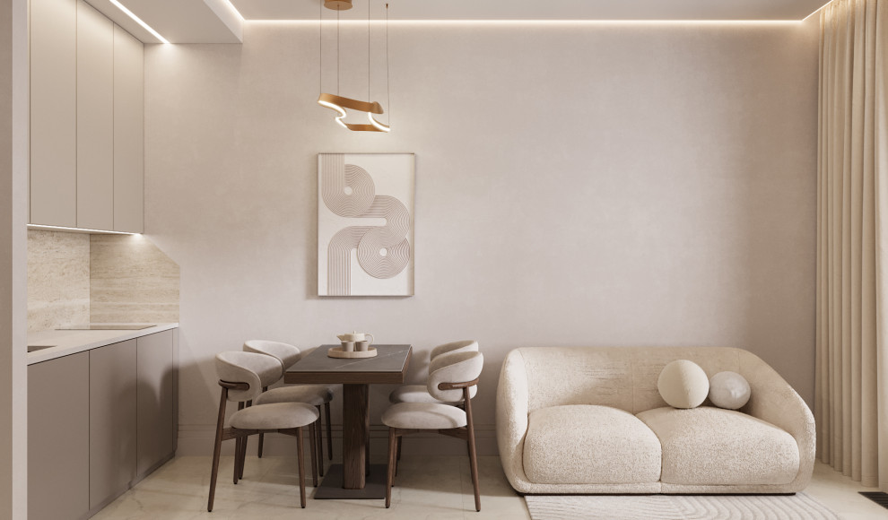 Стильные апартаменты с элементами минимализма
