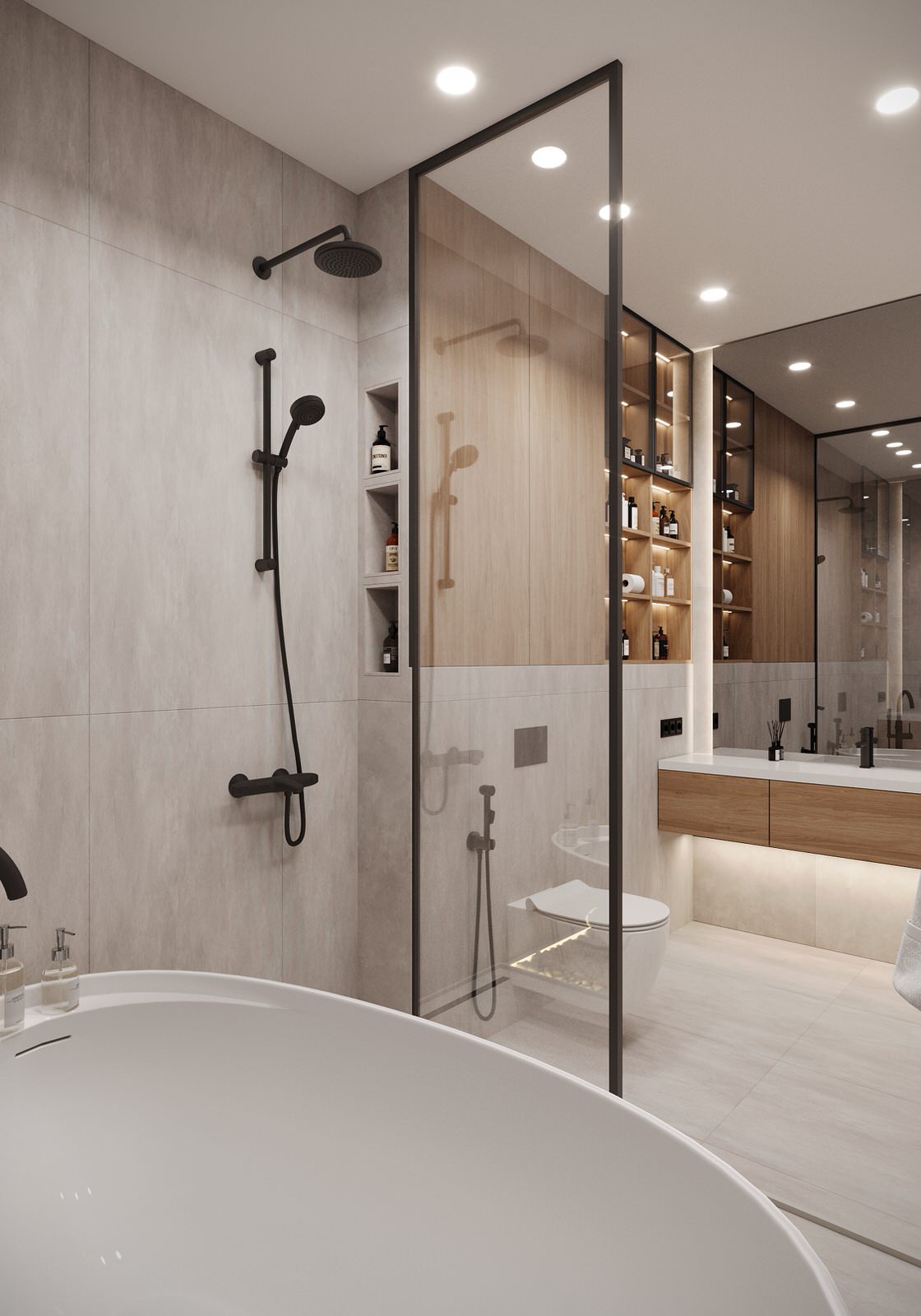 Визуализация ванной комнаты