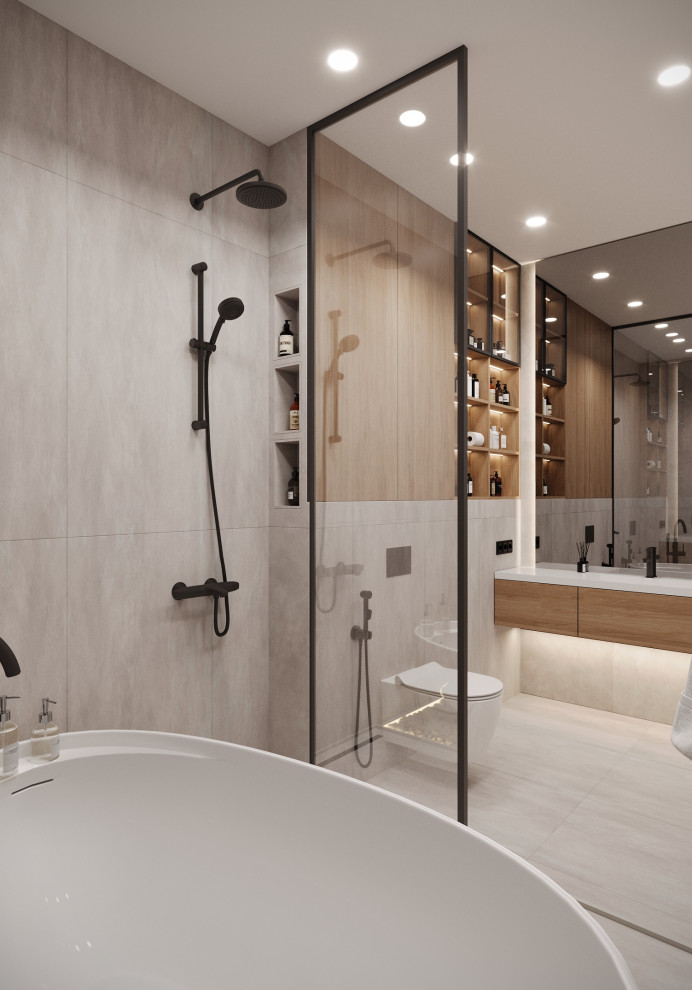 Визуализация ванной комнаты