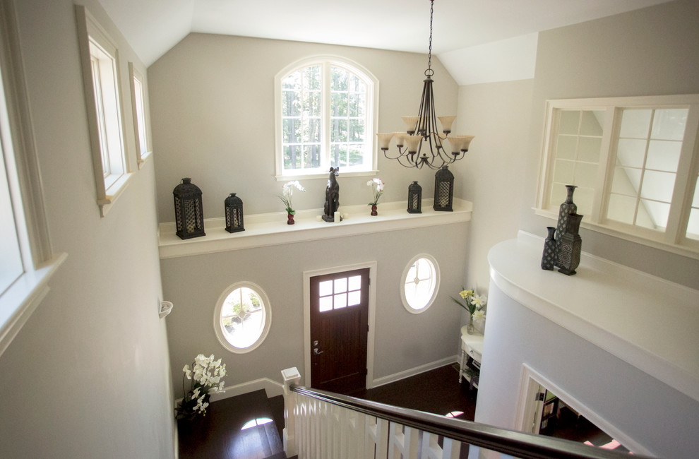 Woodland Hideaway Home - Transitional - Entry - Boston - by Cummings ...