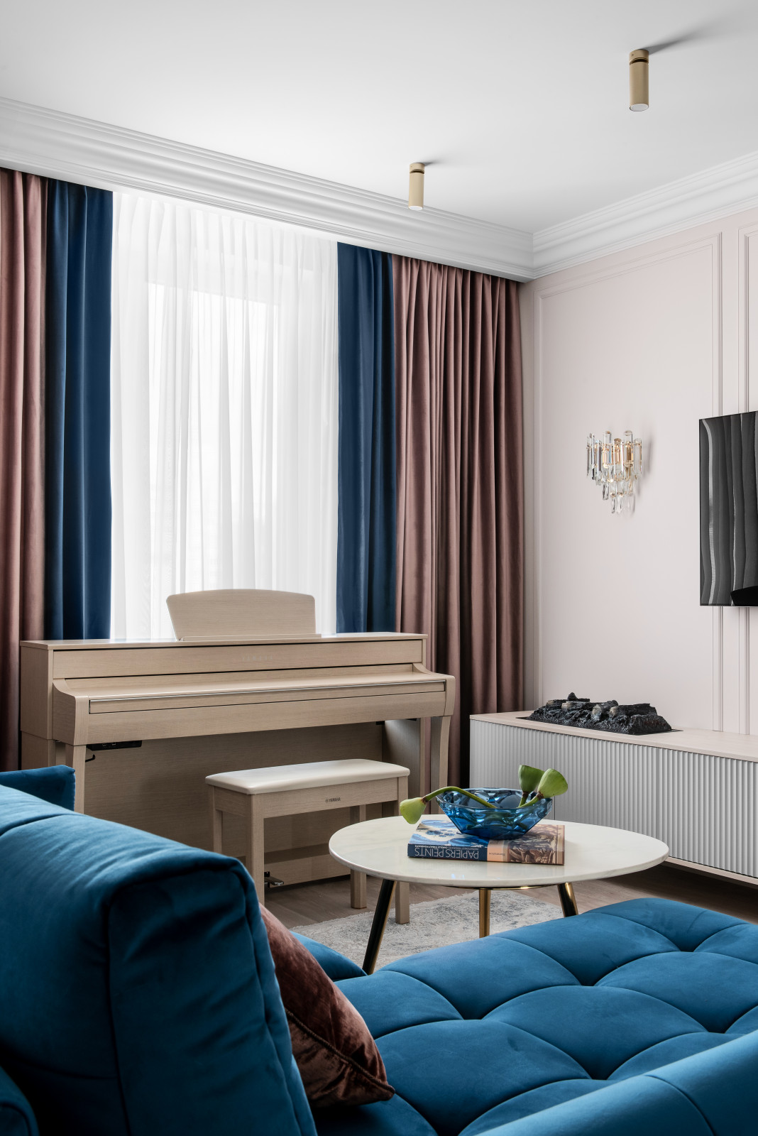 Реализованный проект двухкомнатной квартиры площадью 63,3 м2