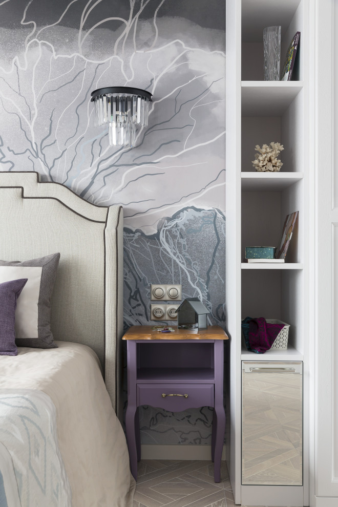 Квартира "Синий агат и яркая охра"