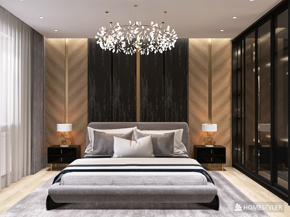 Спальня в стиле арт-деко