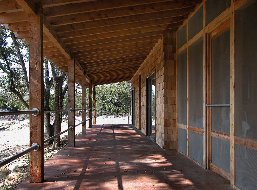Inspiration for an eclectic home design remodel in Austin
