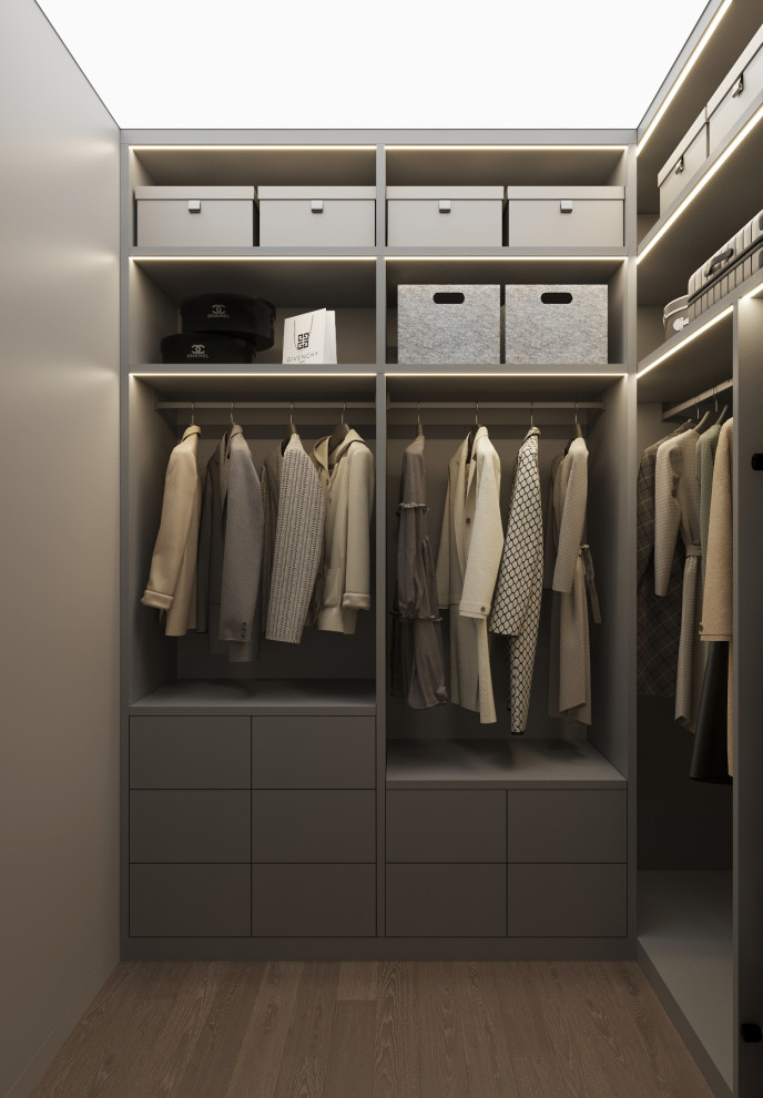 гардероб при мастер-спальне