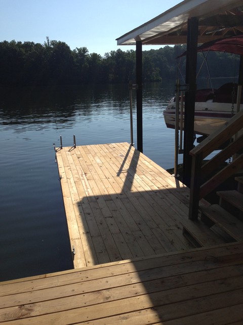 Smith Mountain Lake Dock - Traditional - Patio - other metro - by TBS ...