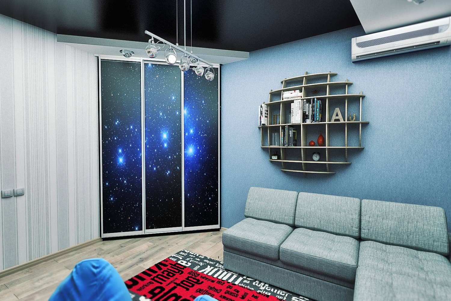 Дизайн интерьеров 3х комнатной квартиры.Классика.