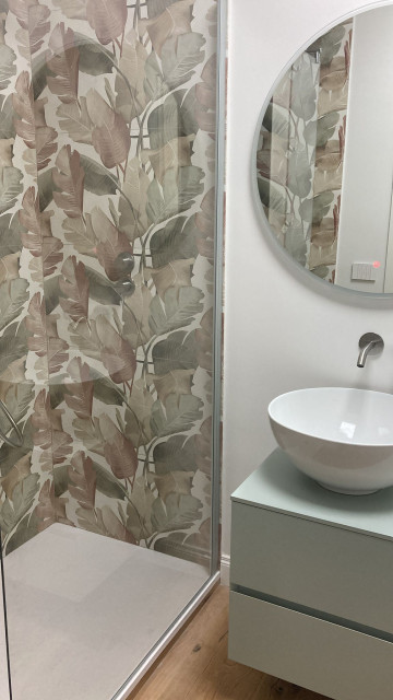 160 mq completamente ristrutturati contemporary-bathroom