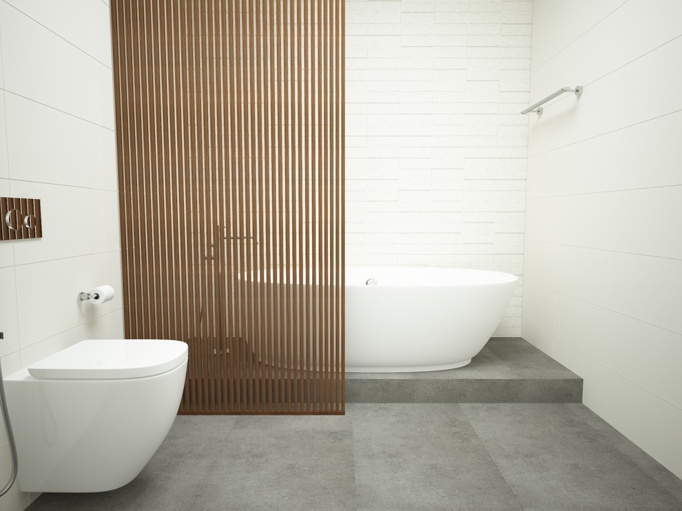 Ванная "Grey waves"