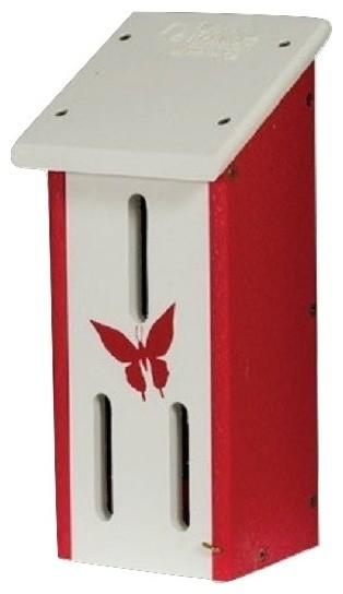 Butterfly House Recycled Weatherproof Made In Usa Contemporary Birdhouses By Saving Shepherd Houzz