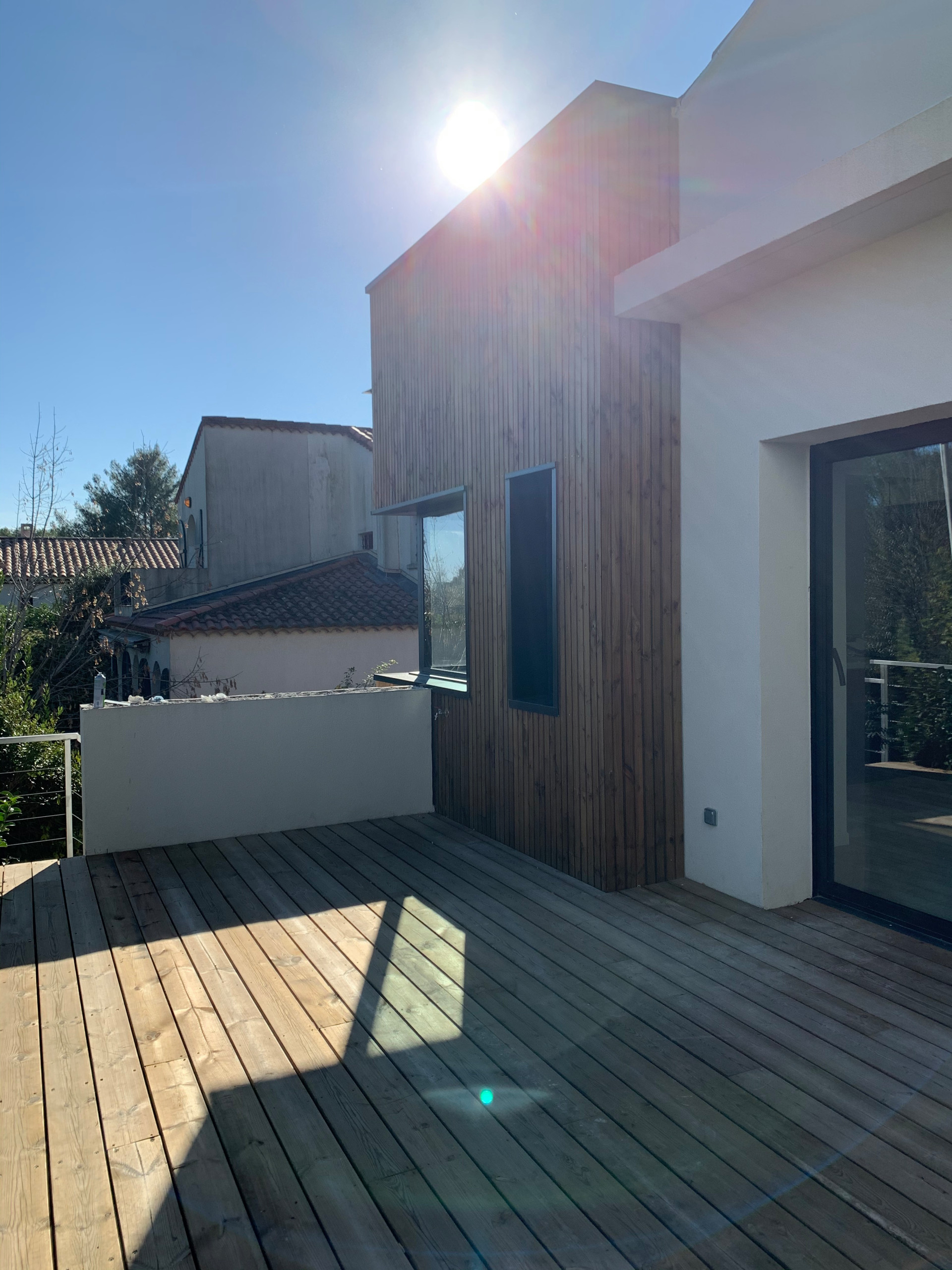 Extension en ossature métallique de 22m²