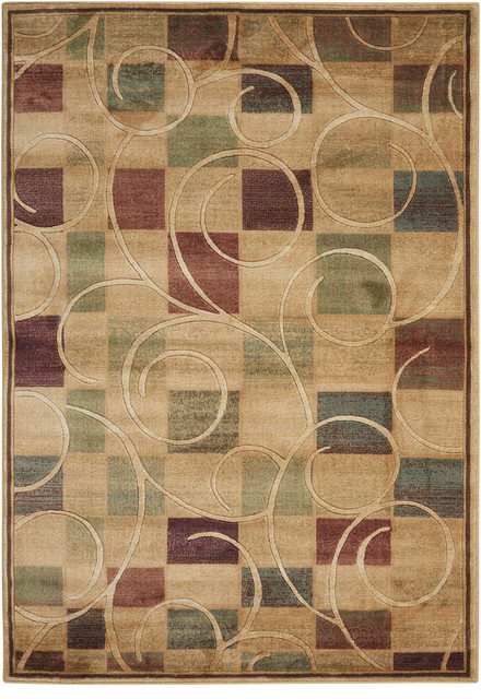 Expressions Rugs Nourison Expressions Rectangle Rug, Beige, 2'x2'9