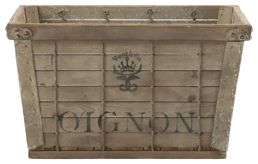 Aidan Gray Decor French Industrial Crate Set