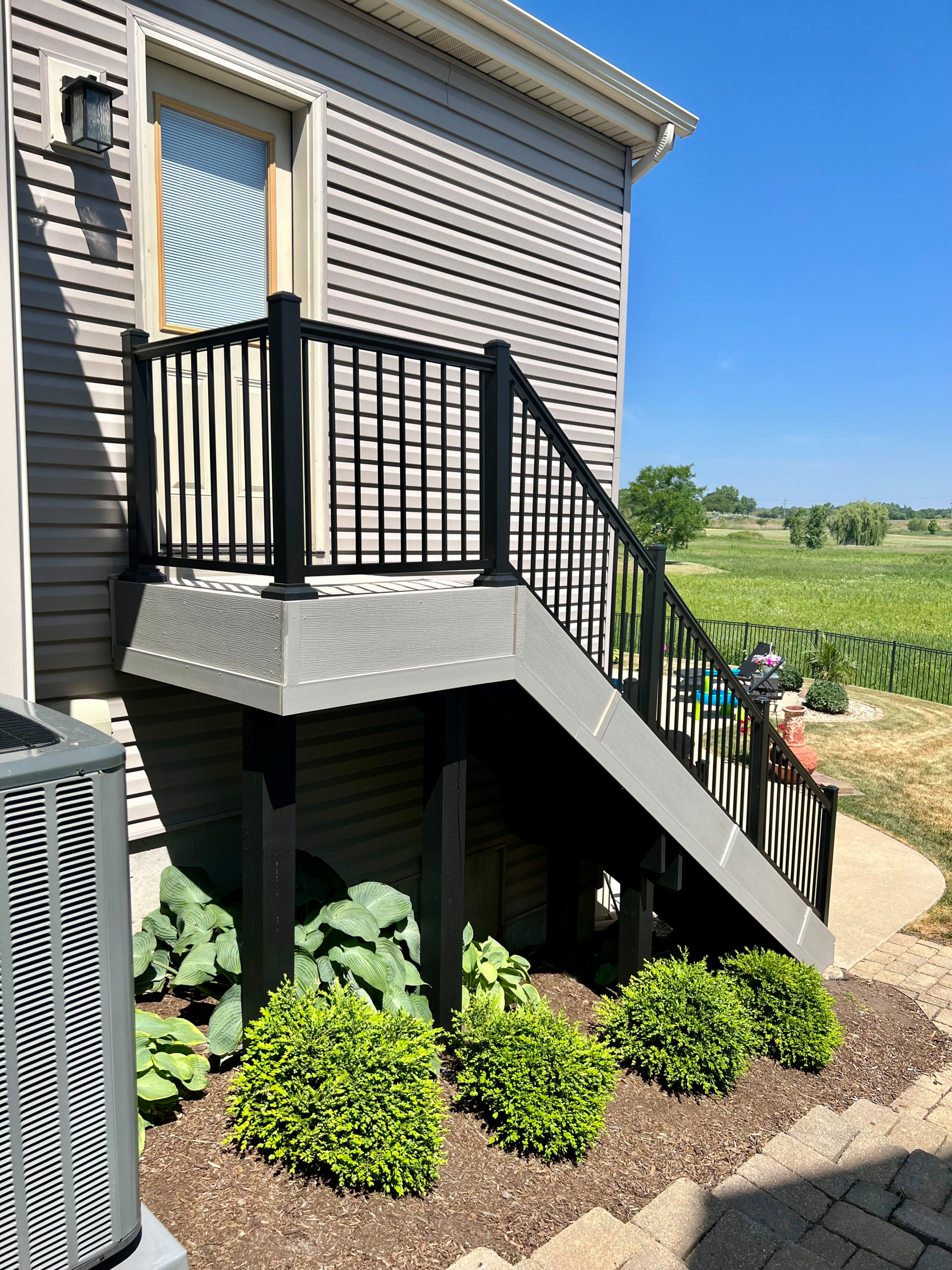 Exterior Staircase & Deck Addition