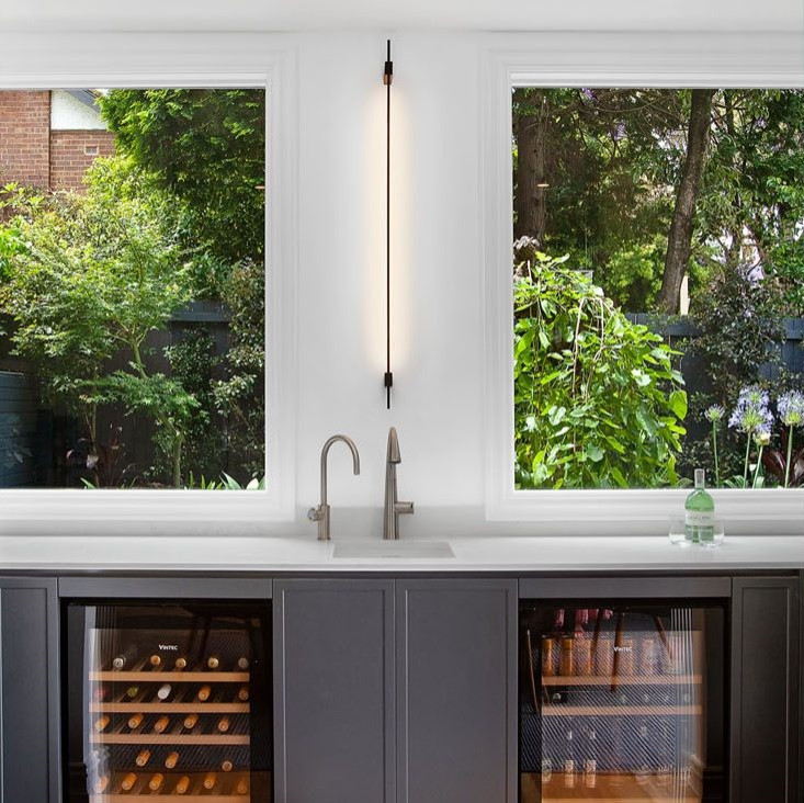 Inspiration for a transitional kitchen in Sydney.
