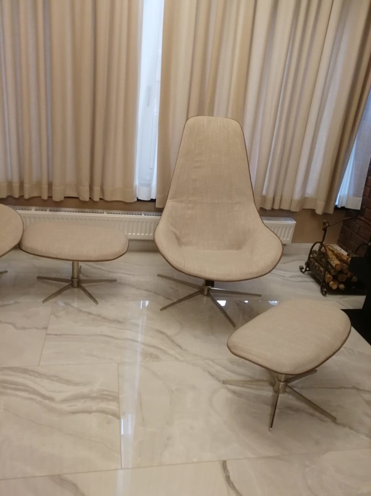 Чехол на кресло в Марфино.