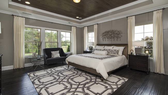 This is an example of a bedroom in Charlotte.