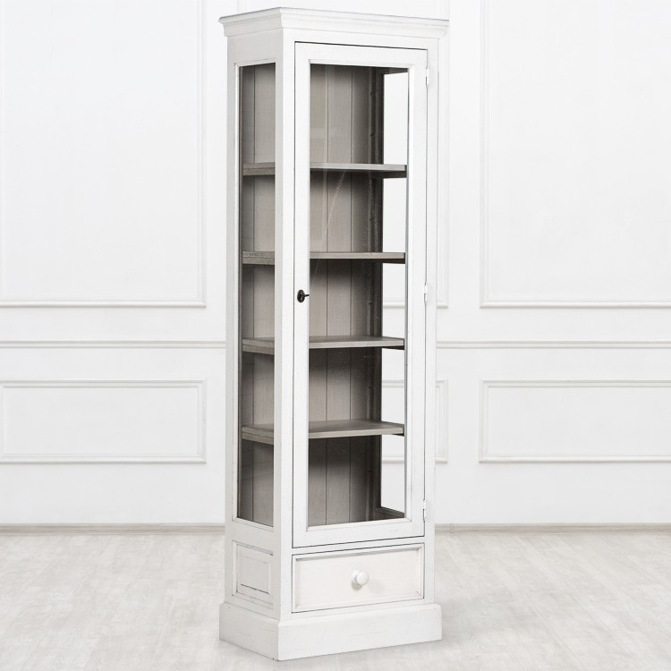 Marcelle узкий стеклянный шкаф, PR-5174