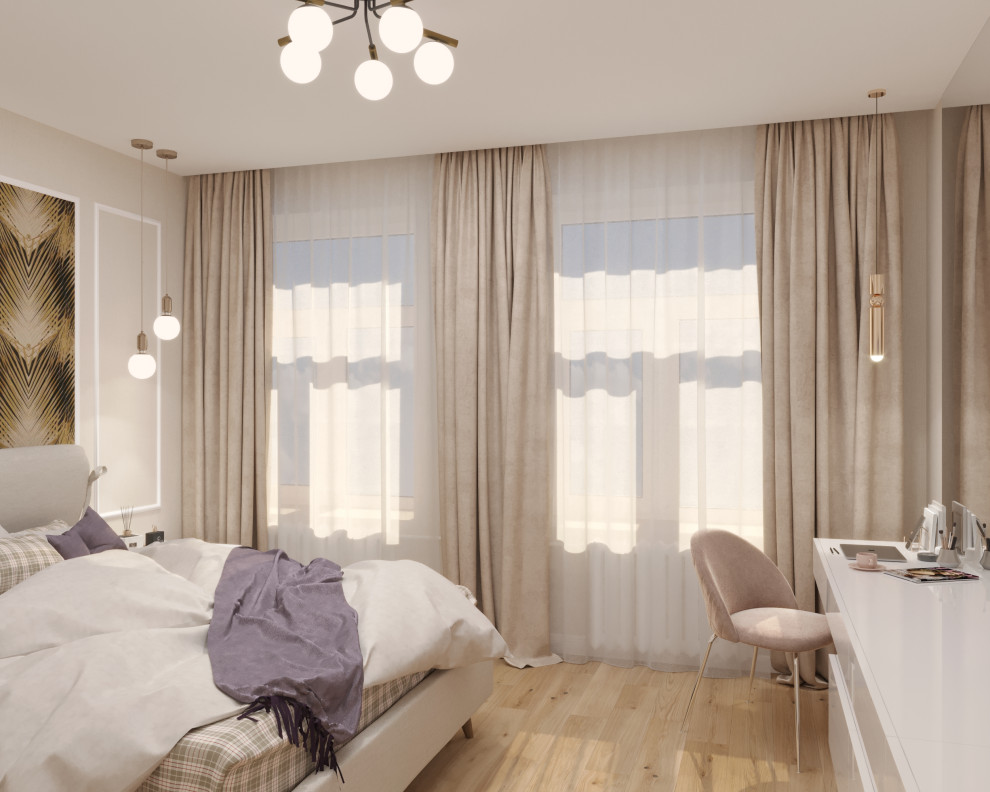 Дизайн проект двухкомнатной квартиры 67,3 кв.м.(старый фонд)