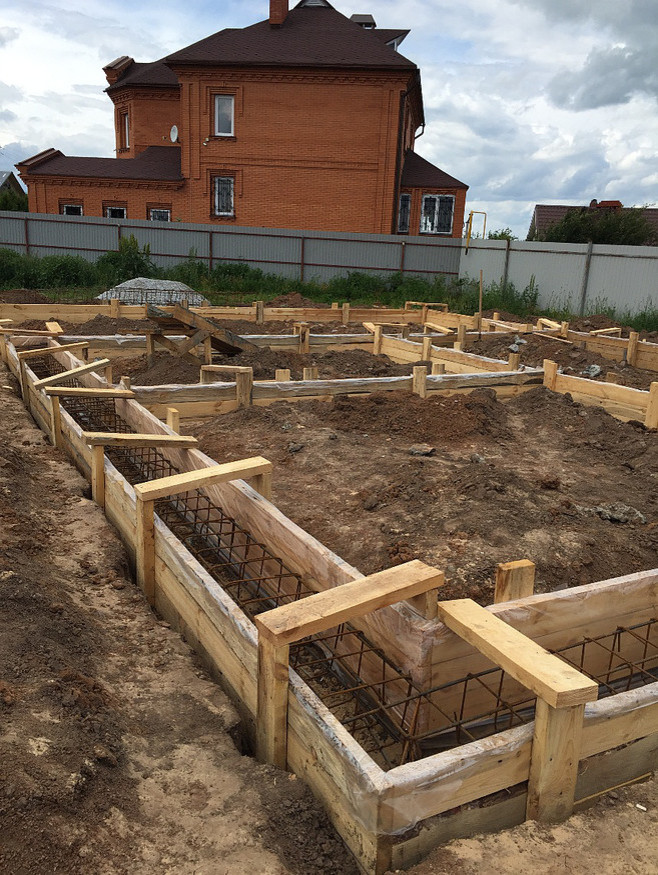 Фундамент ростверк