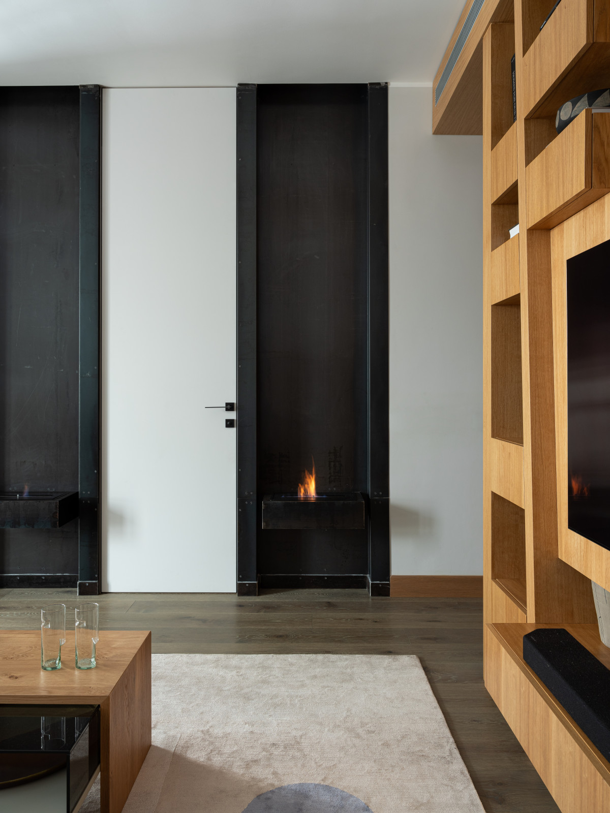 Минималистичная квартира в Москве 117 кв. м