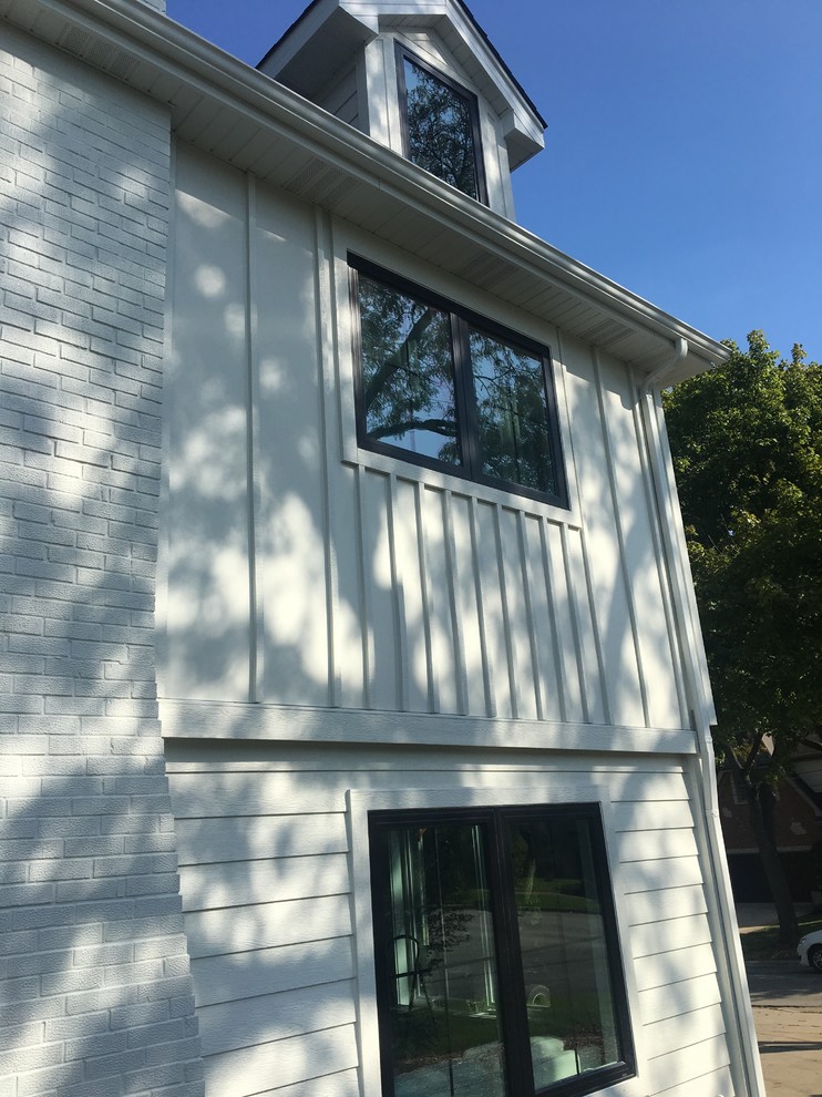 LP Smartside Board and batten siding,aluminum soffit/Fascia.Vynil