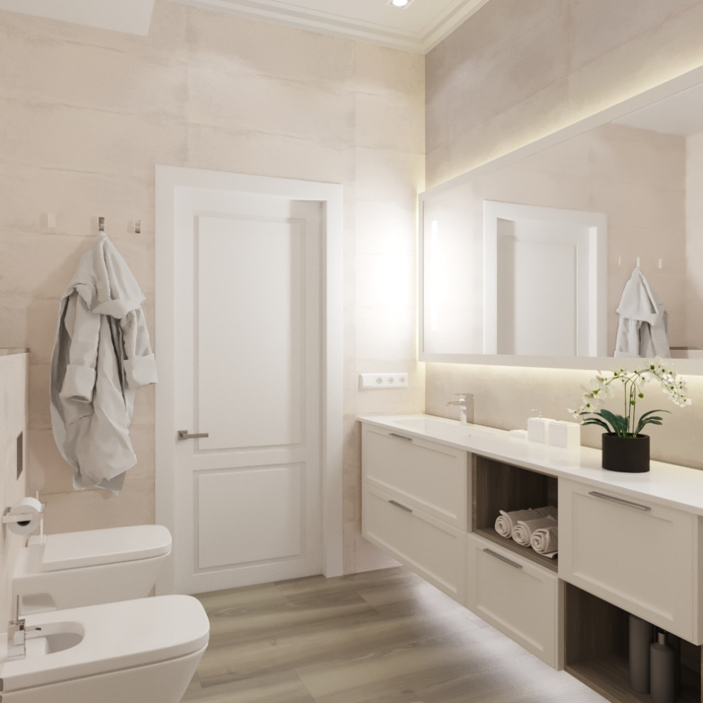 Дизайн проект  квартиры 114 м2 в стиле "Неоклассика"