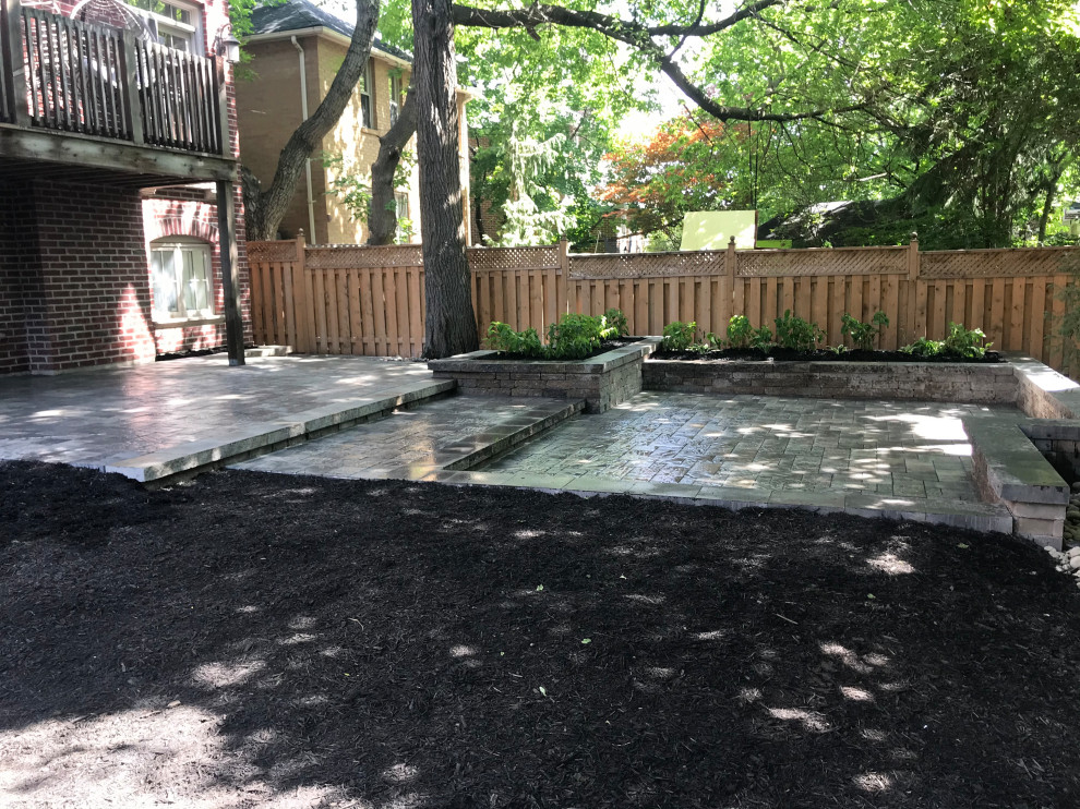 Example of a trendy home design design in Toronto