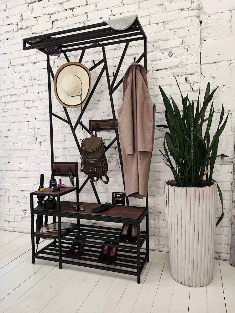 Прихожая в стиле лофт Мега