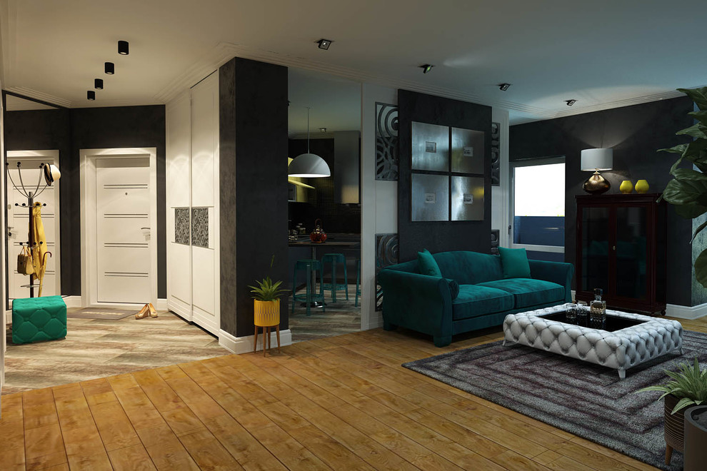 Эскизный проект квартиры на Марфинской