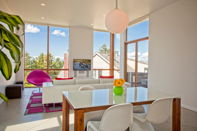 Kitchens contemporaneo-comedor