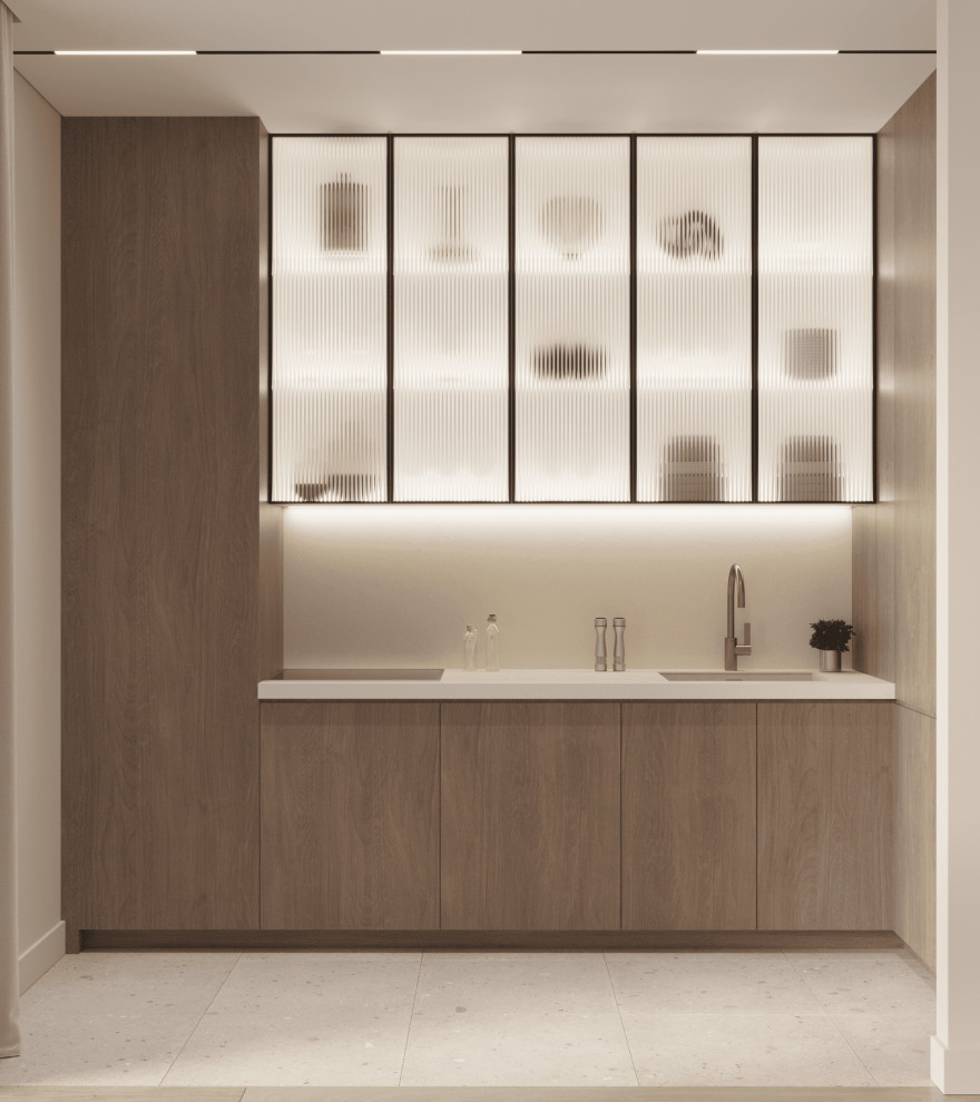 Кухня-гостиная-прихожая