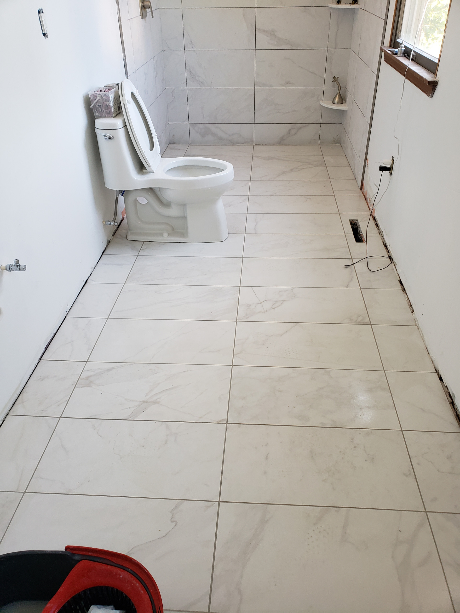 Master bath , Half bath , Laundry remodel, South Bethany 2022 ,heated tile