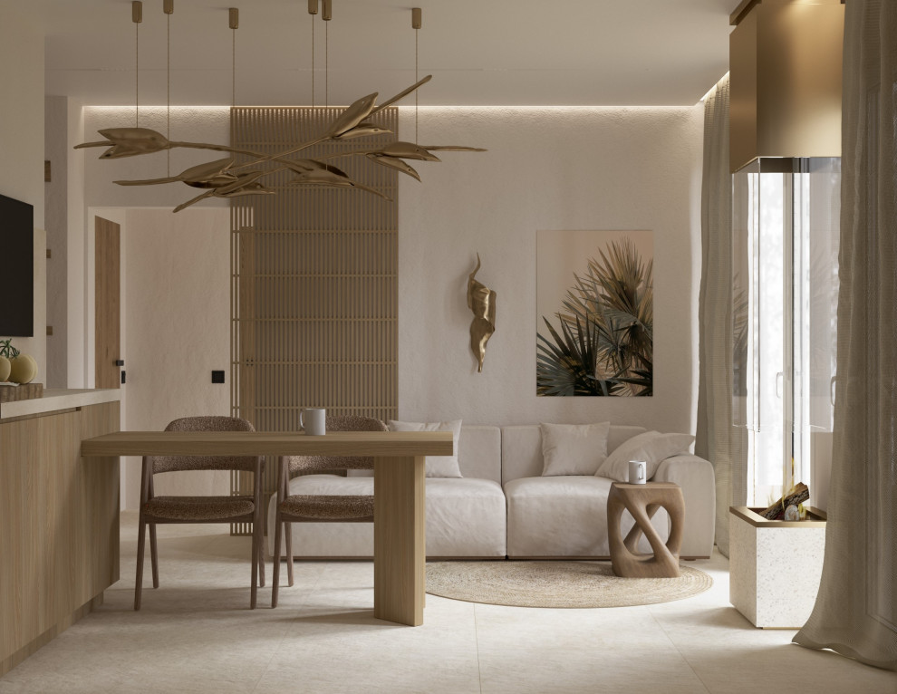 Проект загородного дома в Ленинградской области, стиль джапанди