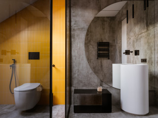 Плитка для маленького туалета: дизайн интерьера, идеи