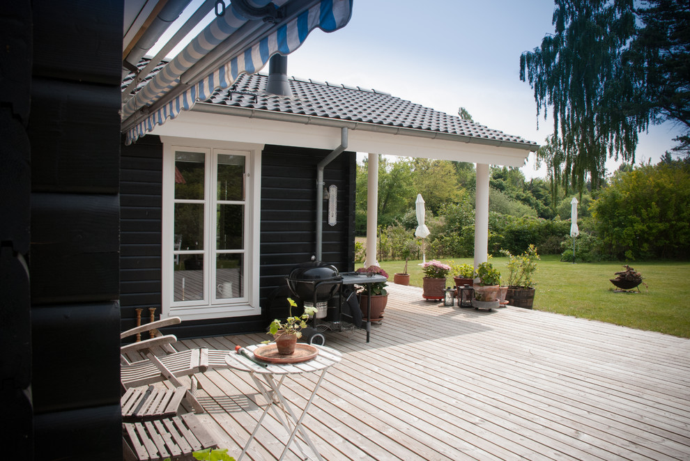 Inspiration for a scandinavian verandah in Esbjerg.