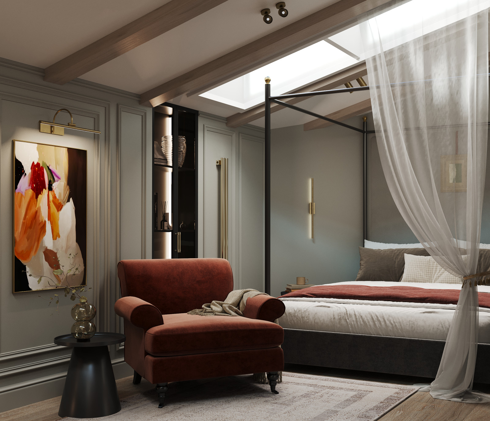 Двухэтажная квартира в центре Петербурга