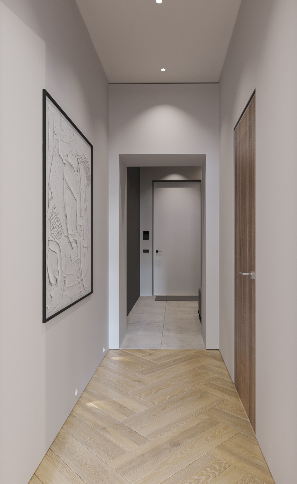 Серый минимализм в центре Петербурга