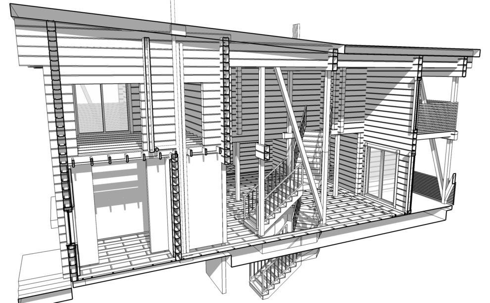 Деревянный дом