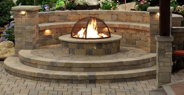 Gas Fire Pits Traditional Patio Salt Lake City By