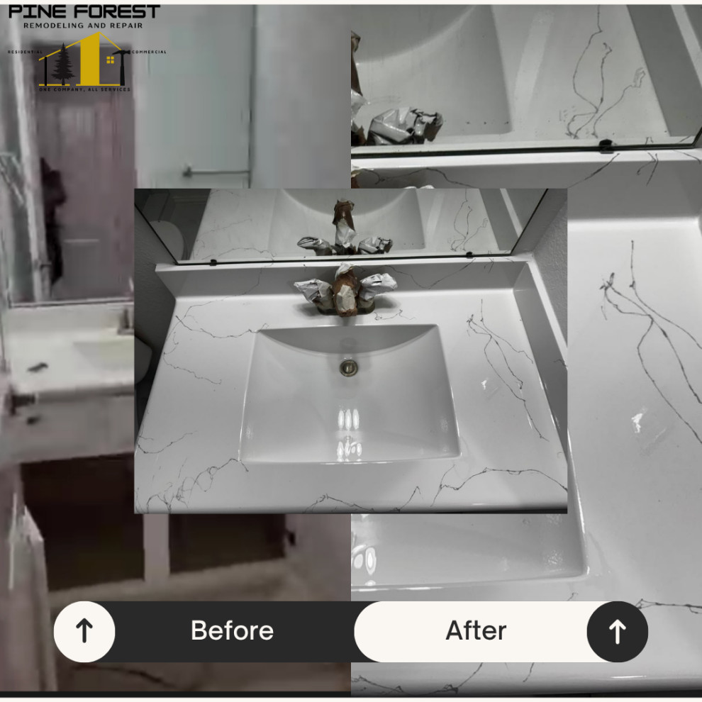 Vanity Refinish or Resurface