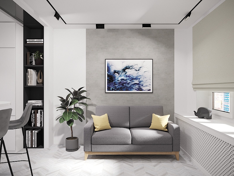 Студия в современном стиле для @rerooms_design